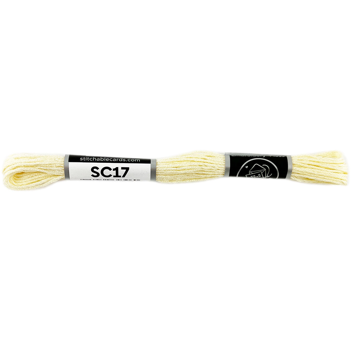 SC17 Embroidery Floss - Pale Yellow 5/pk