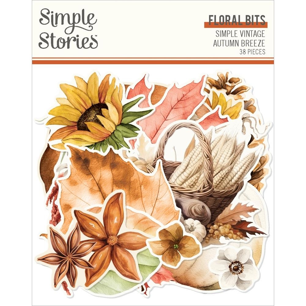Autumn Breeze Bits & Pieces Die-Cuts Floral