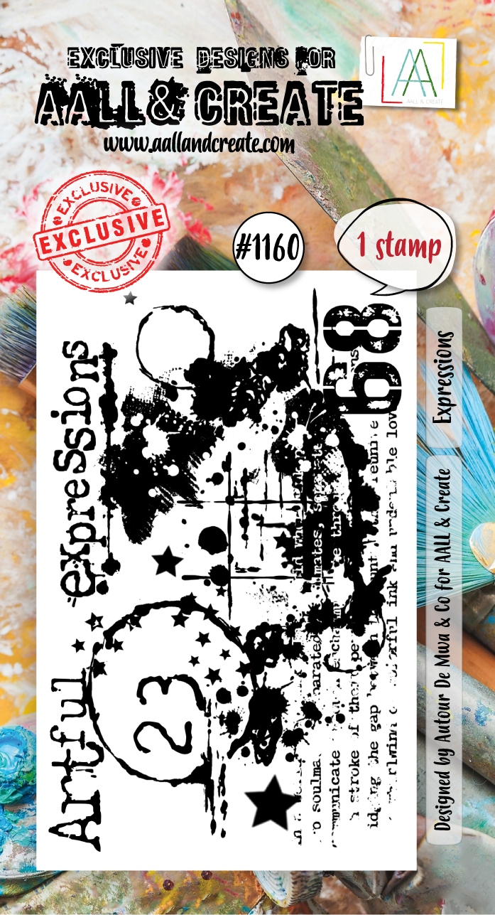 #1160 Expressions A8 Stamp Set