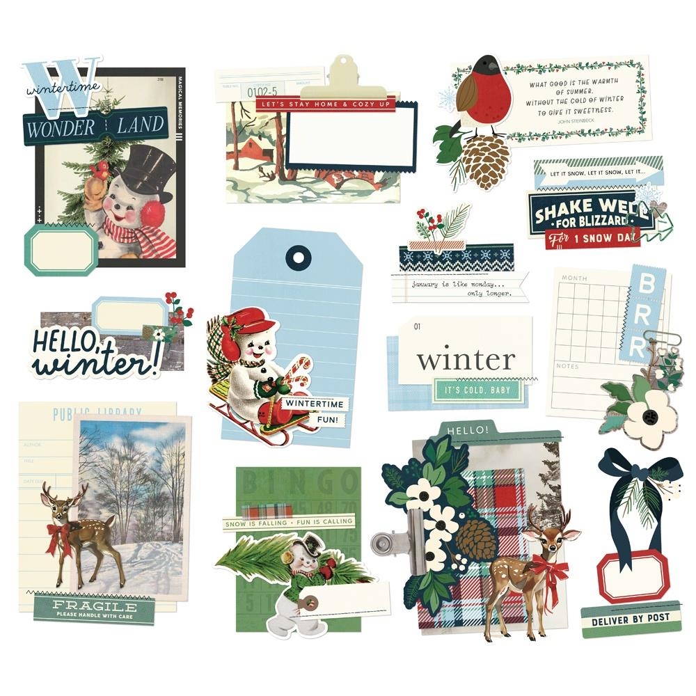 Flannel Season Bits & Pieces Die-Cuts Big