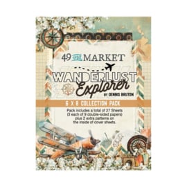 Wanderlust Explorer Collection Pack 6"X8"