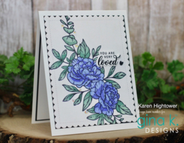 Lovely Flowers Stamps