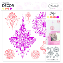 Decor Foam Stamps Yoga