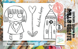 #01493 All Heart A7 Clear Stamp Set