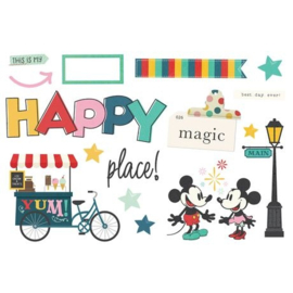 Say Cheese Happiest Place Simple Page Pieces Die Cuts