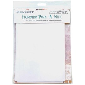 Memory Journal Foundations Pages A White