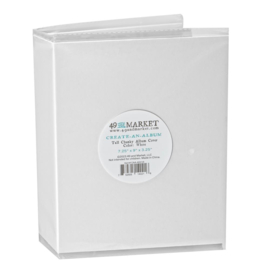 Create-An-Album Tall Chunky Album Cover White