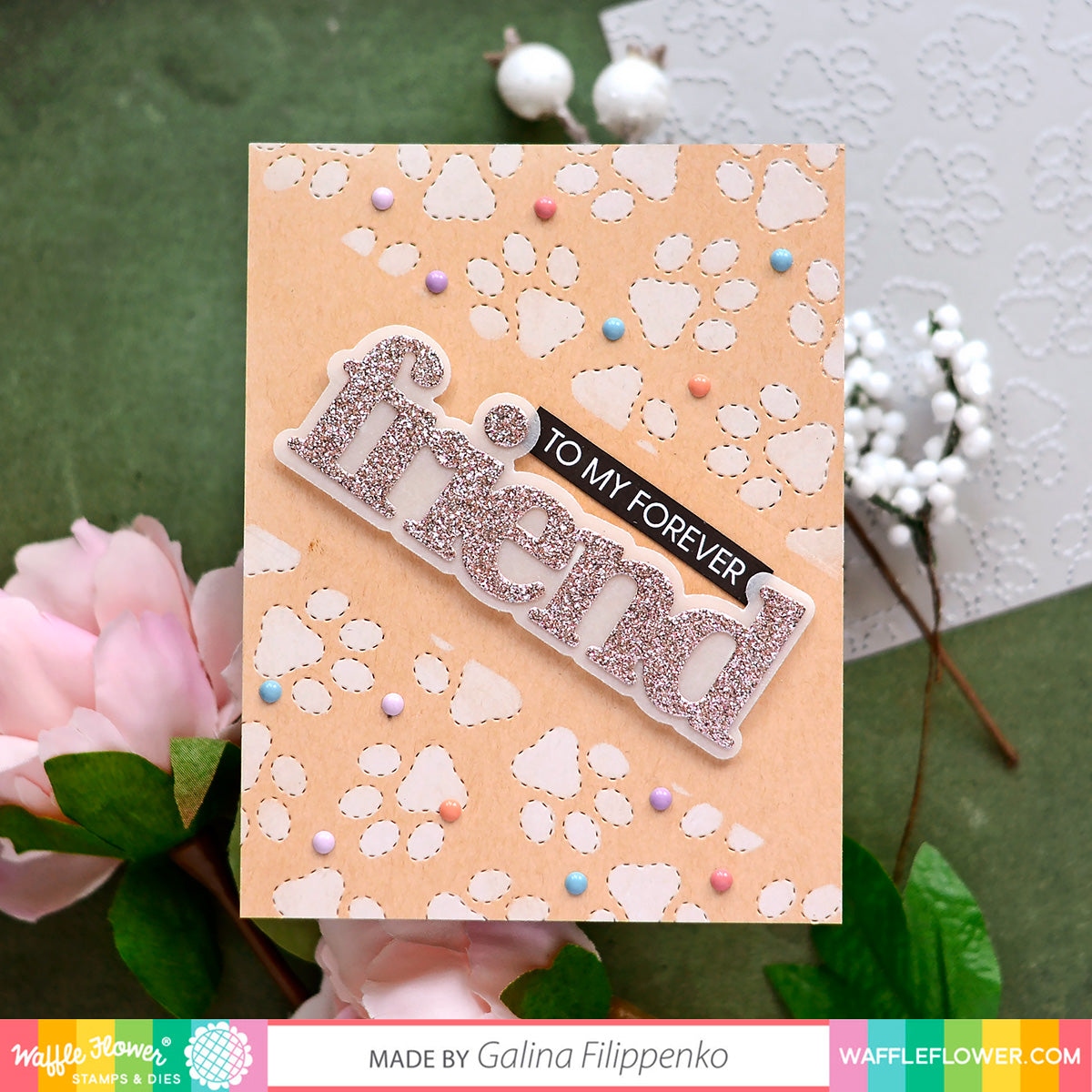 Subsentiments Friends-n-family Diecut - Black