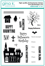 Haunted House Stamps