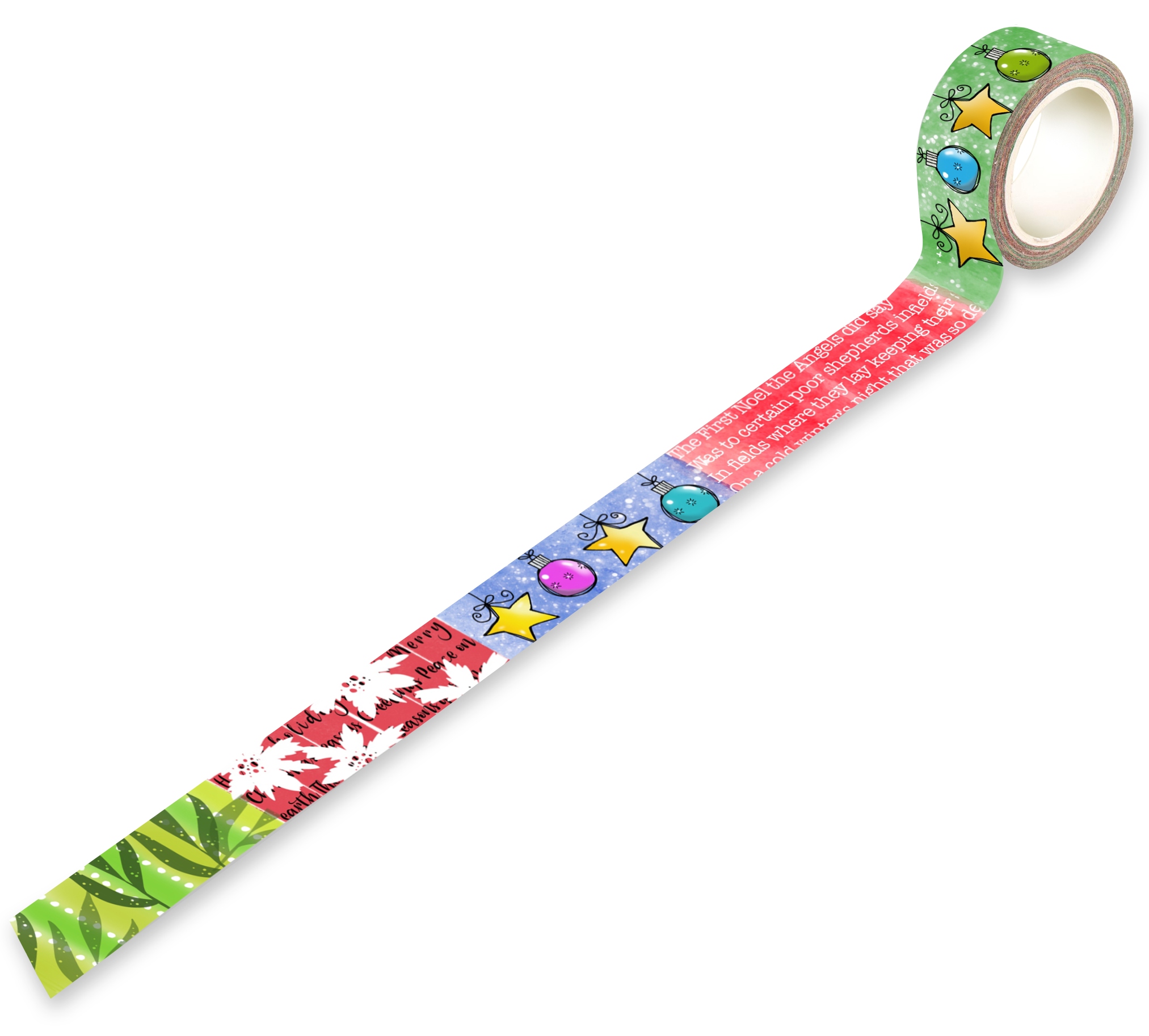#053 Jingle Stars Washi Tape