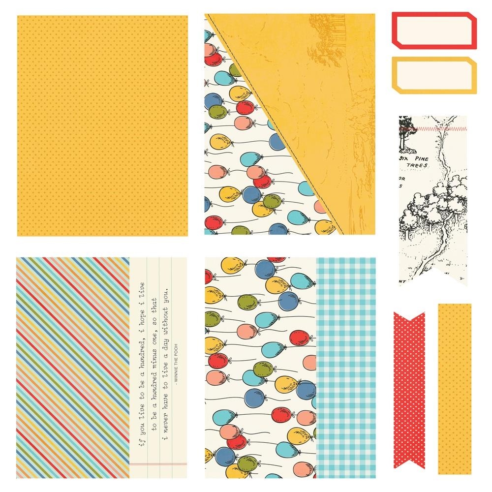 Say Cheese Classic Pooh Birthday Simple Cards Card Kit