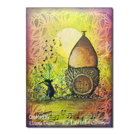 LAV288 Acorn Dwelling Stamp