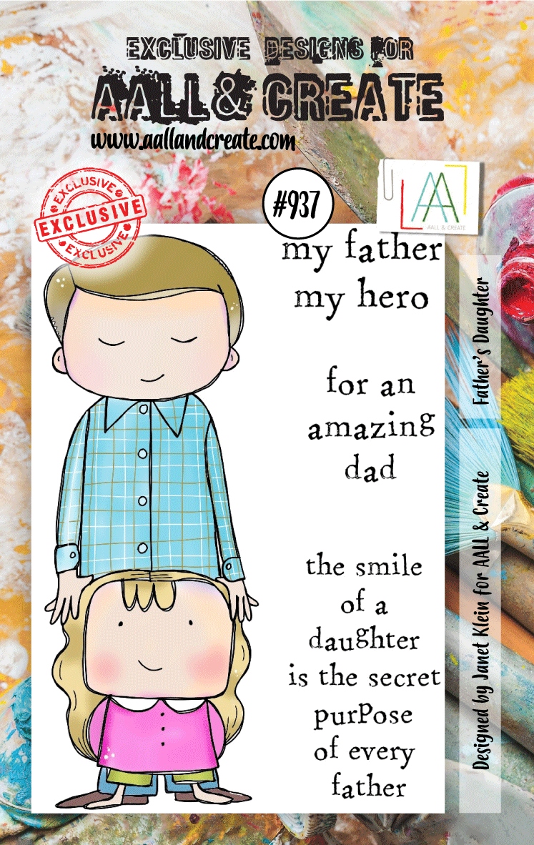 #0937 Father's Daughter A7 Stamp Set