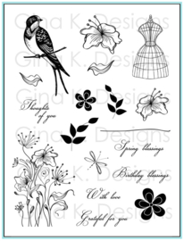 Spring Blessings Stamps