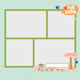 Fur Baby Cat Simple Pages Page Pieces