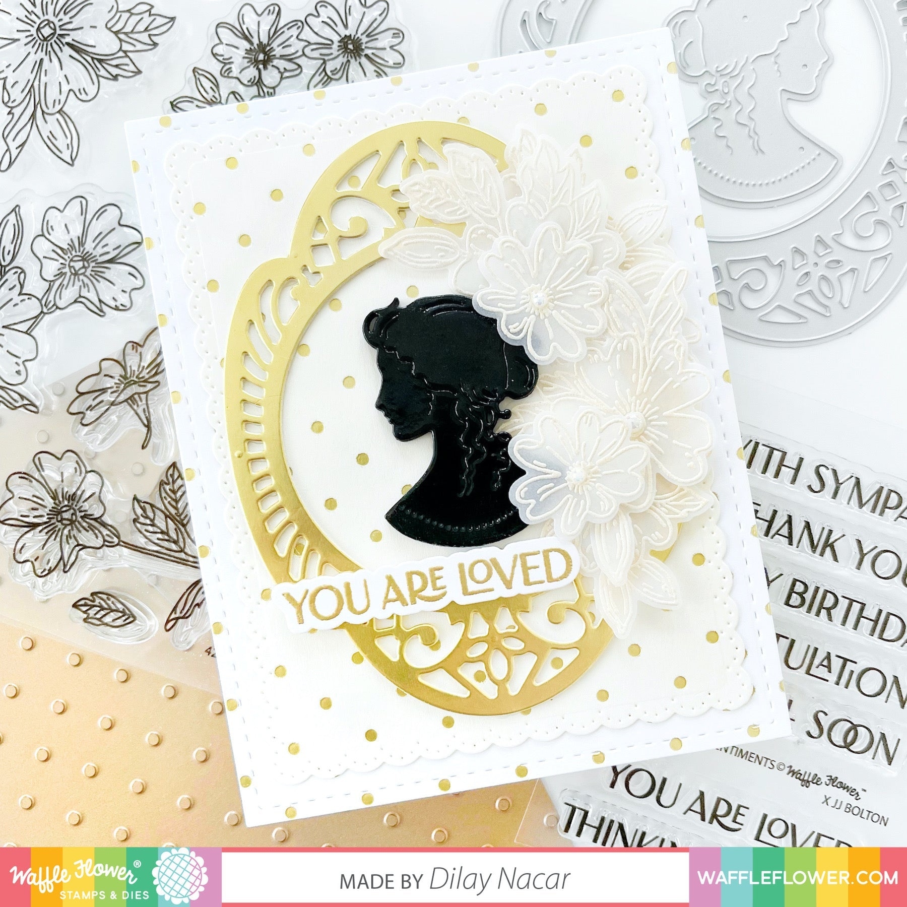 Elegant Sentiments Matching Die