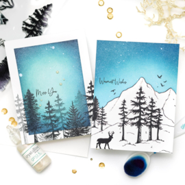 Warmest Winter Wishes Stamps