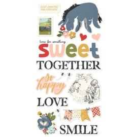 Say Cheese Classic Pooh Foam Stickers