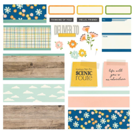 Happy Travels Simple Cards Card Kit