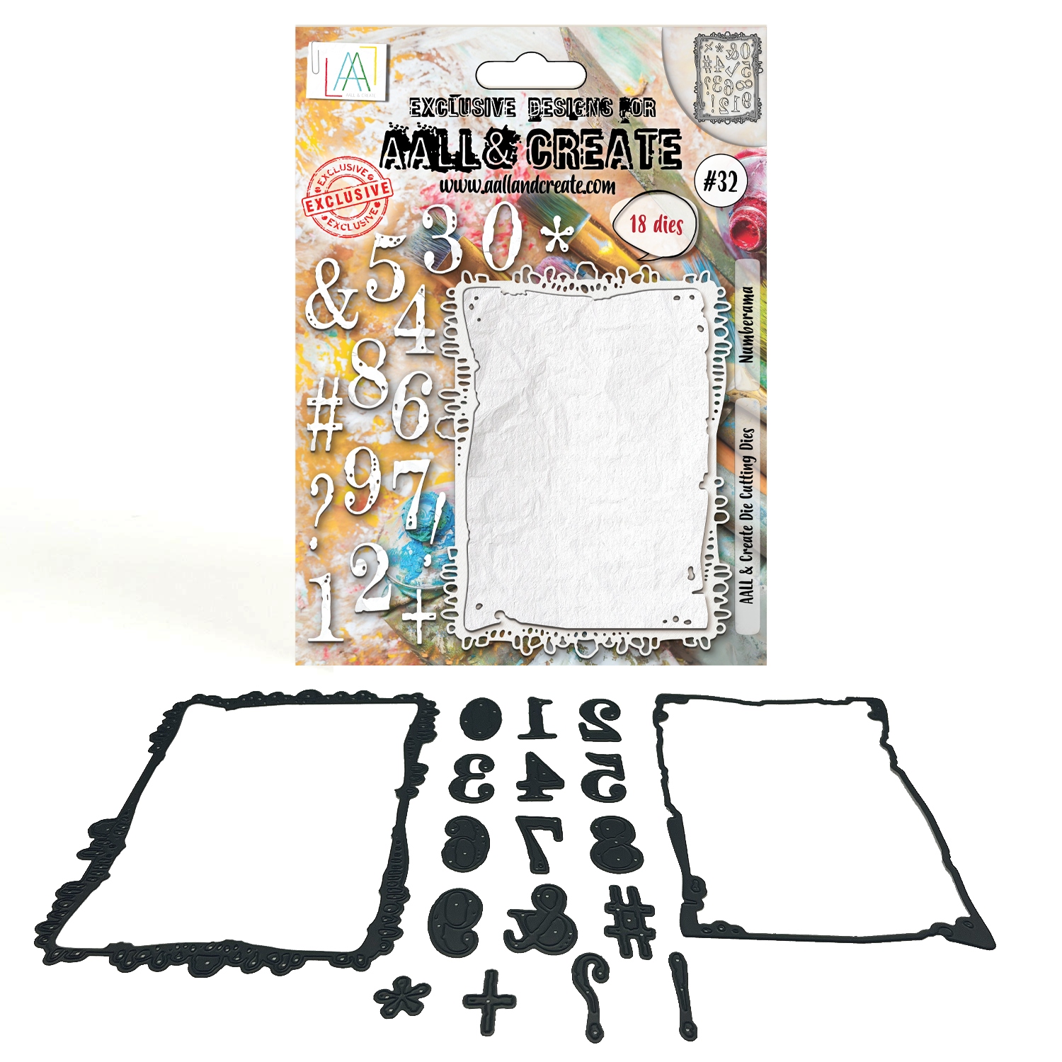 #032 Numberama Cutting Die Set
