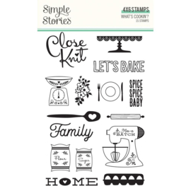 What's Cookin'? Photopolymer Clear Stamps