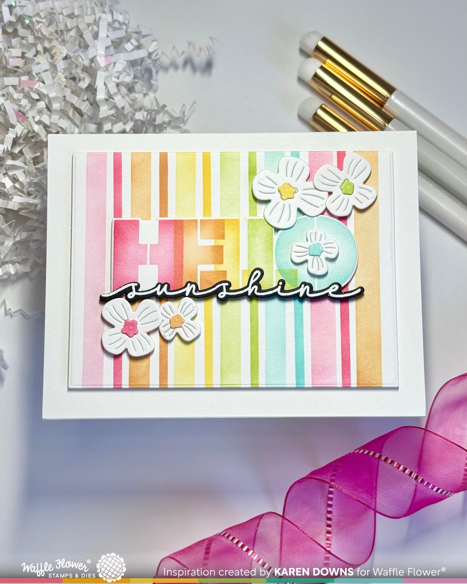 Overlapping Hello Additions Matching Die