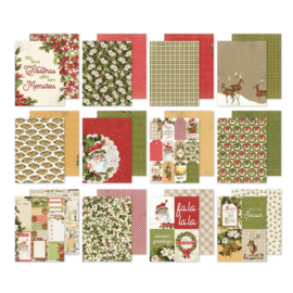 Simple Vintage Yuletide Paper Pad 6"X8"