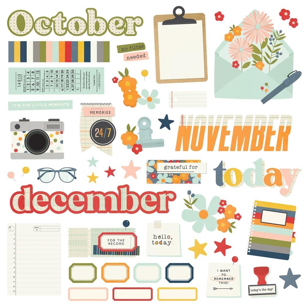 12-Month Memory Calendar Life In Photos
