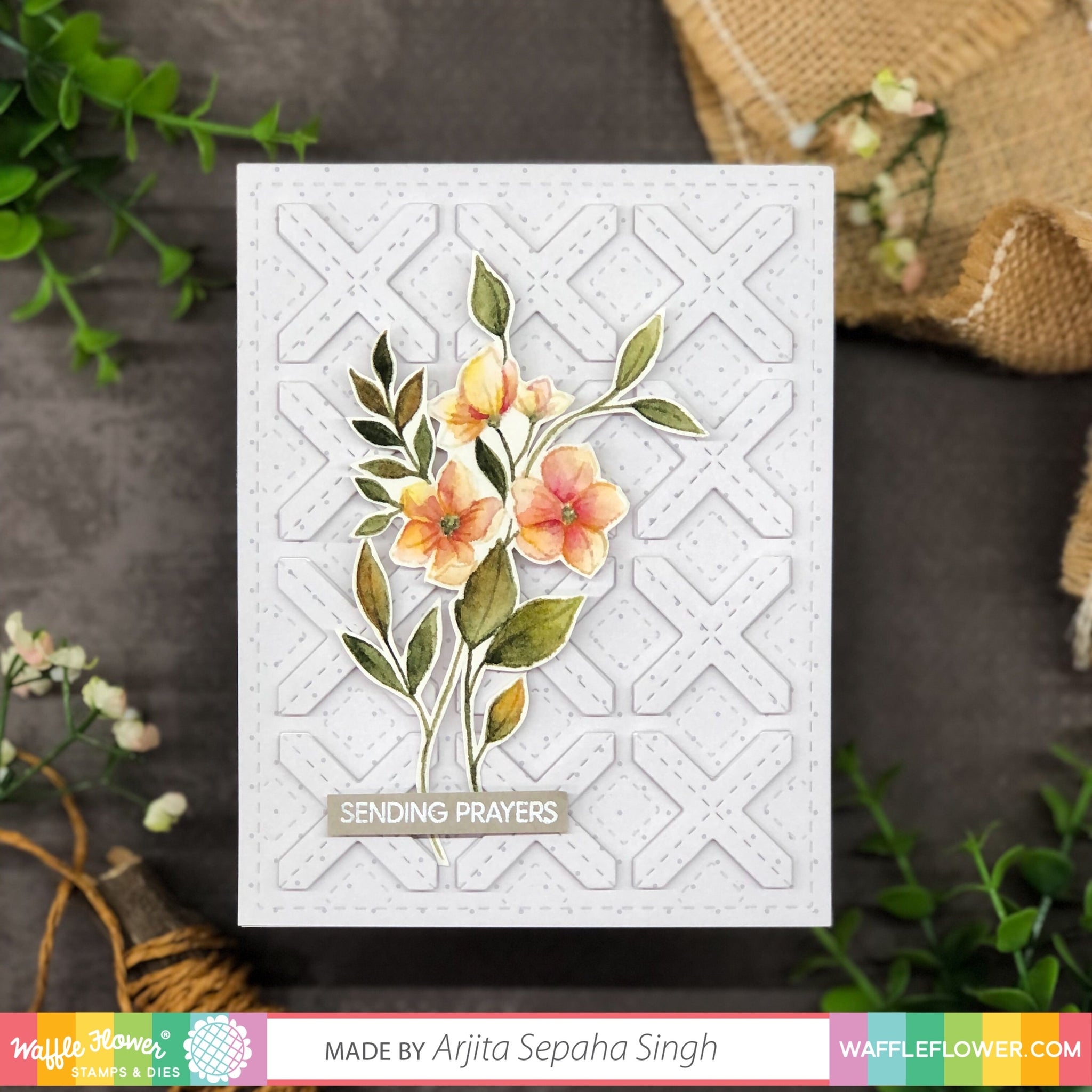 Quilt Cross Panel Die