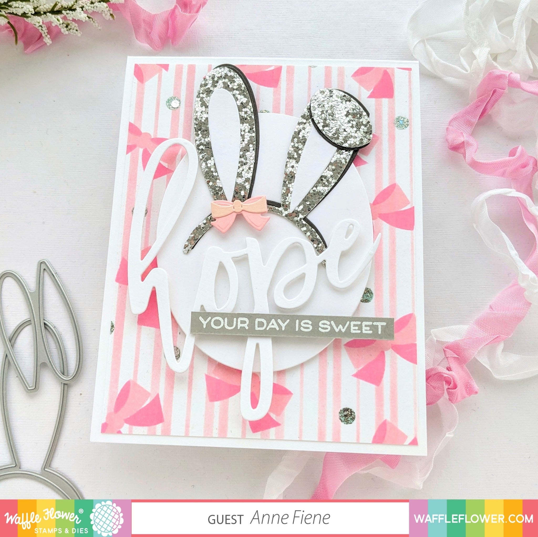 Layered Bows Stencil