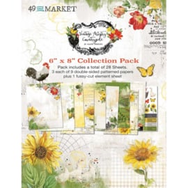 Vintage Artistry Countryside Collection Pack 6"X8"