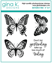 Butterfly Trio MINI Stamps
