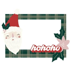 Boho Christmas Chipboard Frames