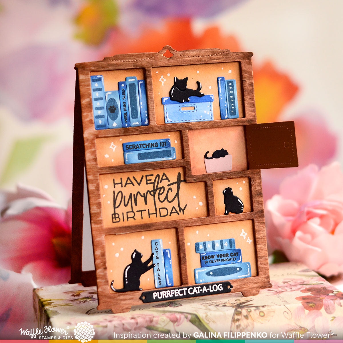 Simple Bookcase Die