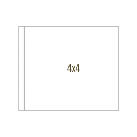 Photo Flips For 6"X8" Binders 4"x4"