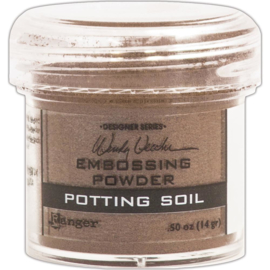 Embossing Powder Potting Soil