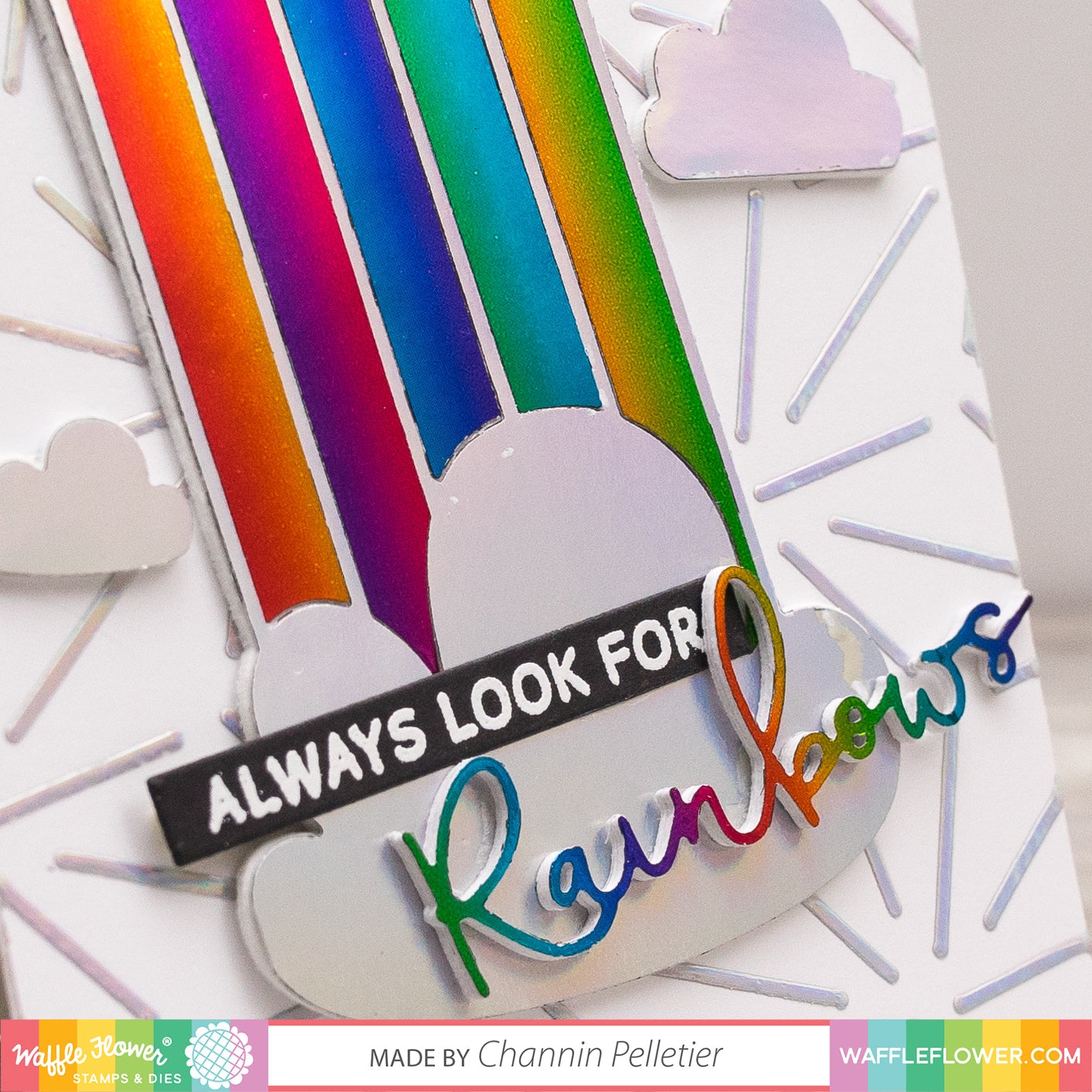 Rainbow Word Die