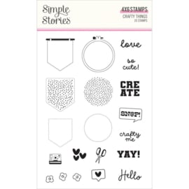 Crafty Things Clear Stamps