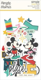 Say Cheese Happiest Place Simple Page Pieces Die Cuts