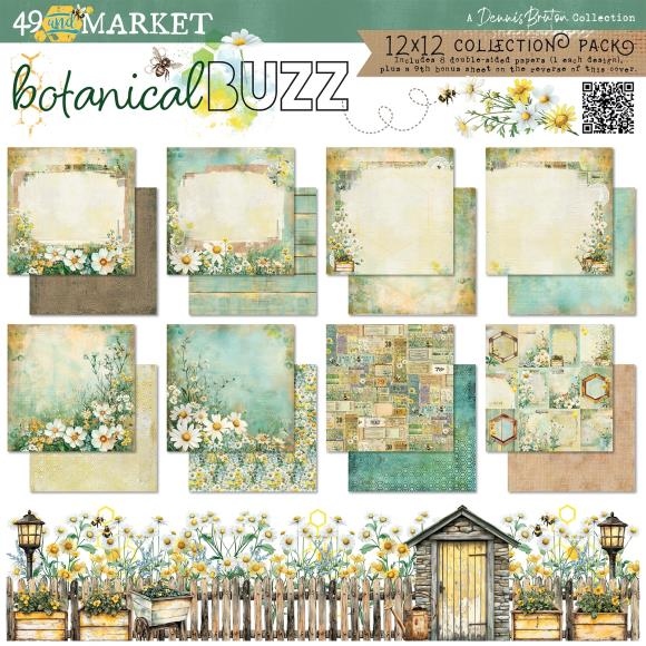 Botanical Buzz Collection Pack 12"X12"