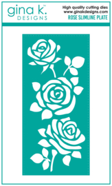 Rose Mini Slimline Plate Die