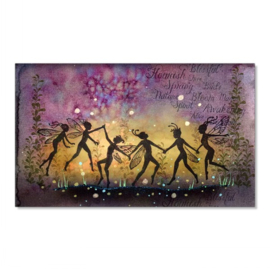 LAV392 Fairy Chain (Small) Stamp