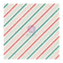 Candy Cane Lane Acetate 12"X12"