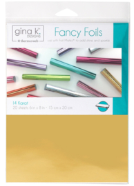 14 Karat TOW- Fancy Foils 6" x 8"