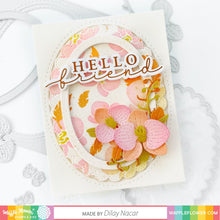 Layered Orchid Stencil Duo