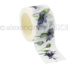 Flowers Washi Tape Cornflower