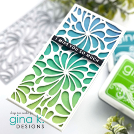 Swirl Flower Mini Slimline Plate Die