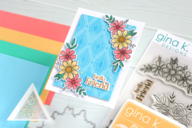 Spring Clusters Stencil