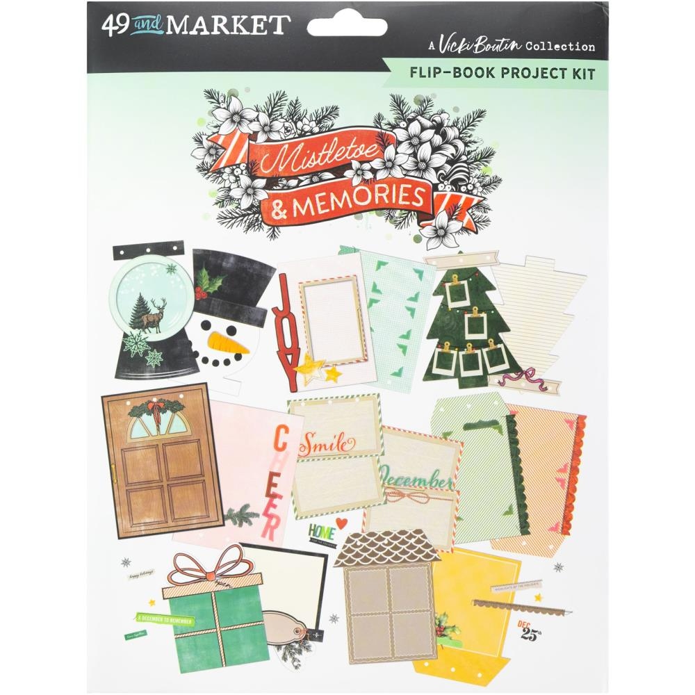 Mistletoe And Memories Flip Book Kit
