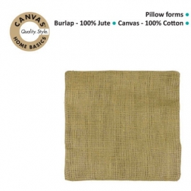 Pillow burlap square